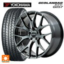 トヨタ プリウス(60系)用 225/45R19 96W XL ヨコハマ ジオランダー X-CV G057 正規品 レイズ ホムラ 2X7FT YNJ 新品サマータイヤホイール 4本セット