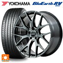 トヨタ ヴェルファイア(40系)用 225/55R19 103H XL ヨコハマ ブルーアース RV03 ホムラ 2X7FT YNJ 新品サマータイヤホイール 4本セット