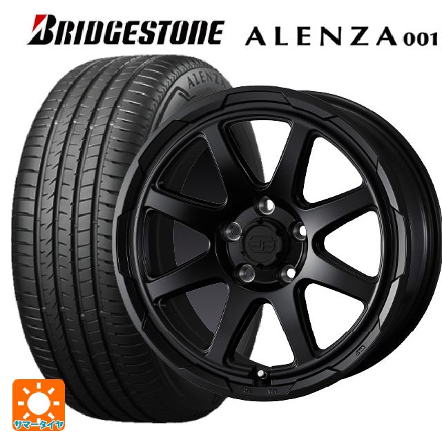 【6/15〜16限定 全品P5倍＆クーポン】在庫有 215/65R16 98H ブリヂストン アレンザ001 正規品 # ウェッズ ウェッズ アドヴェンチャー スタットベルグ セミマットブラック 16-7J 国産車用 サマータイヤホイール4本セット
