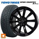 レクサス NX(20系)用 235/60R18 103H トーヨー オープンカントリー A/T EX ホワイトレター ＃ レフィナーダ モーション2 ブラックエディション(限定仕様） # グロスブラック 新品サマータイヤホイール 4本セット