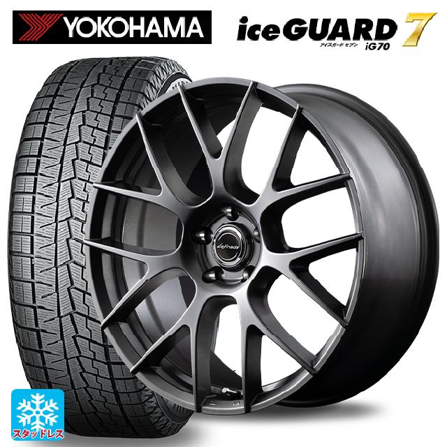 トヨタ プリウス(60系)用 195/50R19 88Q ヨコハマ アイスガード7(IG70) レフィナーダ モーション3 ハイパーメタルコート 新品スタッドレスタイヤホイール 4本セット