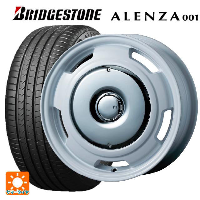 プジョー リフター()用 215/65R16 98H ブリヂストン アレンザ001 正規品 # ティーエーエス コレクティブライン ラテ ホワイト/クローム 新品サマータイヤホイール 4本セット
