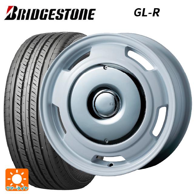 プジョー リフター()用 215/65R16 109/107R ブリヂストン GL-R 正規品 ティーエーエス コレクティブライン ラテ ホワイト/クローム 新品サマータイヤホイール 4本セット