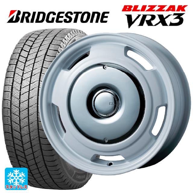 【5/9 20時〜 最大3万円OFFクーポン】フィアット 500(312系)用 175/65R14 82Q ブリヂストン ブリザック VRX3 正規品 コレクティブライン ラテ ホワイト 新品スタッドレスタイヤホイール 4本セット