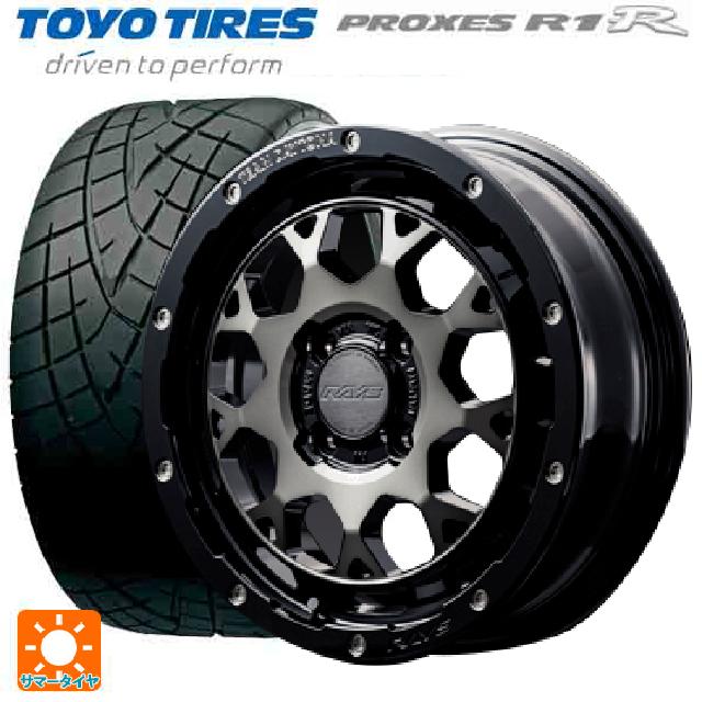 165/55R15 75V トーヨー プロクセス R1R レイズ チームデイトナ M9+ # BEL 15-5J 国産車用 サマータイヤホイール4本セット
