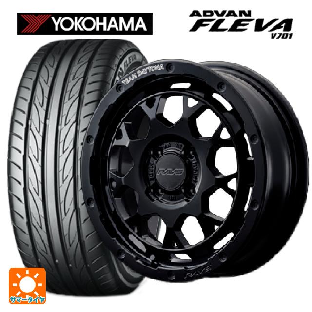 【6/15〜16限定 全品P5倍＆クーポン】165/50R15 73V ヨコハマ アドバン フレバ V701 正規品 レイズ チームデイトナ M9+ BOJ 15-5J 国産車用 サマータイヤホイール4本セット