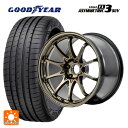 235/55R18 100V グッドイヤー イーグル F1 アシメトリック3 SUV レイズ ボルクレーシング CE28N プラス SZ 18-8J 国産車用 サマータイヤホイール4本セット