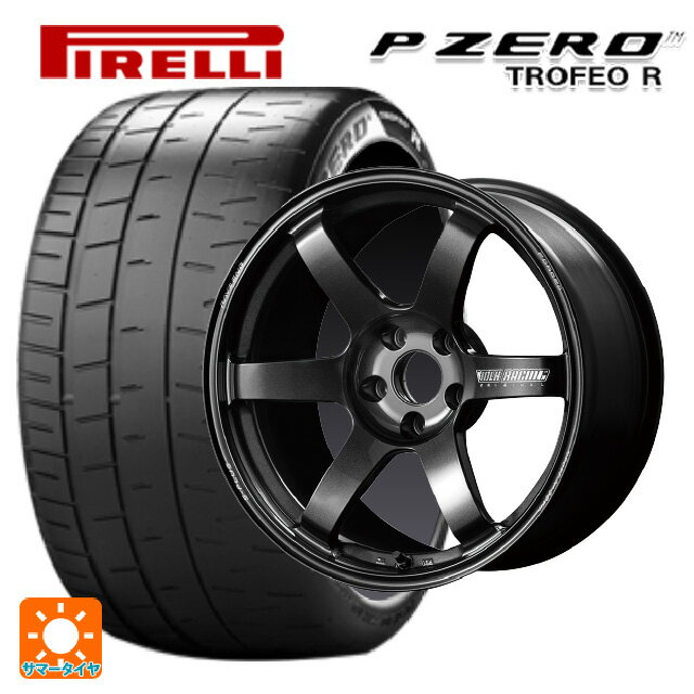 トヨタ GRヤリス(PA系)用 235/40R18 95Y ピレリ P-ZERO トロフェオR ボルクレーシング TE37サーガ S-プラス MM 新品サマータイヤホイール 4本セット