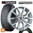 【5/9 20時〜 最大3万円OFFクーポン】ランドローバー レンジローバー イヴォーク(LZ2系)用 225/65R17 102T ヨコハマ ジオランダー A/T G015 ホワイトレター マック ハイランズ シルバー 新品サマータイヤホイール 4本セット