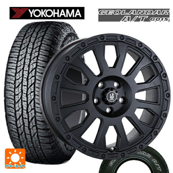 【6/22 20時〜 全品P5倍＆クーポン】235/70R16 104T ヨコハマ ジオランダー A/T G015 ホワイトレター 正規品 阿部商会 ラ・ストラーダ アベンチュラ WB 16-7J 国産車用 サマータイヤホイール4本セット
