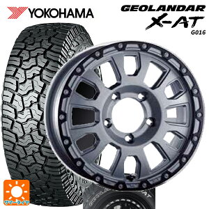 スズキ ジムニーシエラ(74系)用 2024年製 225/75R16 103/100Q ヨコハマ ジオランダー X-AT G016 ホワイトレター ラ・ストラーダ アベンチュラ SGAR 新品サマータイヤホイール 4本セット