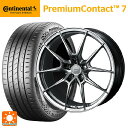 235/45R18 98Y XL コンチネンタル プレミアムコンタクト 7 正規品 ウェッズ エフゼロ FZ-6 # ダイヤモンドブラック 18-8.5J 国産車用 サマータイヤホイール4本セット