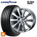 215/60R16 95H グッドイヤー エフィシェントグリップ RVF02 ウェッズ ジョーカー スピリッツ シルバー 16-6.5J 国産車用 サマータイヤホイール4本セット