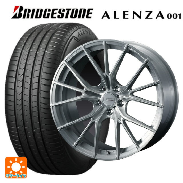 【最大3万円OFFクーポン 5/16 1:59迄】235/55R19 101W ブリヂストン アレンザ001 正規品 ウェッズ エフゼロ FZ-1 BRUSHED 19-8J 国産車用 サマータイヤホイール4本セット