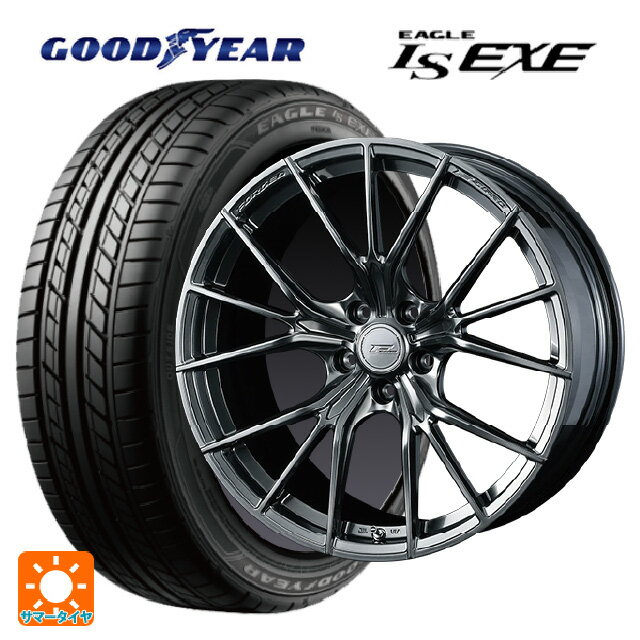 【6/4 20時〜 最大3万円OFFクーポン】245/40R19 98W XL グッドイヤー イーグル LS EXE # ウェッズ エフゼロ FZ-1 DIAMOND BLACK 19-9J 国産車用 サマータイヤホイール4本セット