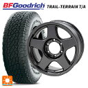 トヨタ ハイラックス(120系)用 265/65R17 112T BFグッドリッチ トレイルテレーン T/A ホワイトレター # 正規品 ブラッドレーV ガンメタリック 新品サマータイヤホイール 4本セット