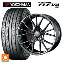 245/40R19 98W XL ヨコハマ アドバン フレバ V701 ウェッズ エフゼロ FZ-1 DIAMOND BLACK 19-9J 国産車用 サマータイヤホイール4本セット