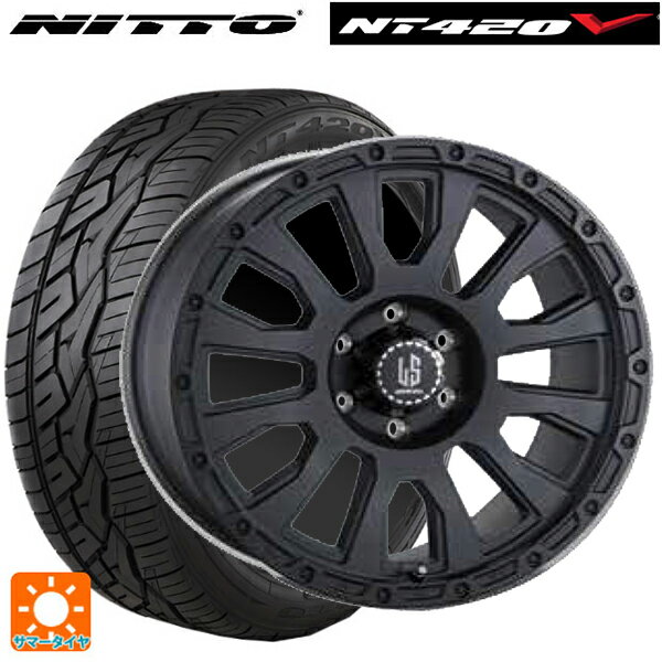 【6/22 20時〜 全品P5倍＆クーポン】トヨタ ランドクルーザープラド(150系)用 275/55R20 117H XL ニットー NT420V 阿部商会 ラ・ストラーダ アベンチュラ WB 新品サマータイヤホイール 4本セット