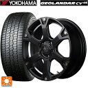 【5/9 20時〜 最大3万円OFFクーポン】225/55R17 97V ヨコハマ ジオランダー CV G058 マルカサービス ナイトロパワー ウォーヘッドS セミグロスブラック/アンダーカットポリッシュ 17-7J 国産車用 サマータイヤホイール4本セット