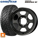 スズキ ジムニーシエラ(74系)用 225/75R16 115/112S グッドイヤー ラングラー デュラトラック RT ブラックレター ボルクレーシング TE37XT FOR J UL MT 新品サマータイヤホイール 5本セット