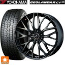 トヨタ ハリアー(80系)用 225/55R19 99V ヨコハマ ジオランダー CV G058 レオニス MX PBMC/TI 新品サマータイヤホイール 4本セット