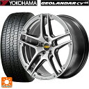 215/60R17 96V ヨコハマ ジオランダー CV G058 正規品 エムアイディー MID エクスクルーシブ 025SV ハイパーメタルコート/ブラシュド/アンダーカット 17-7J 国産車用 サマータイヤホイール4本セット