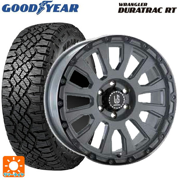 【最大3万円OFFクーポン 5/16 1:59迄】トヨタ ハイラックス(120系)用 285/70R17 122/119R グッドイヤー ラングラー デュラトラック RT ブラックレター ラ・ストラーダ アベンチュラ SGAR 新品サマータイヤホイール 4本セット