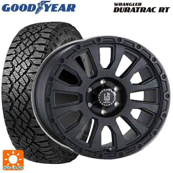 【6/11 1:59迄 全品ポイント5倍】275/65R17 121/118S グッドイヤー ラングラー デュラトラック RT ブラックレター 阿部商会 ラ・ストラーダ アベンチュラ WB 17-8J 国産車用 サマータイヤホイール4本セット