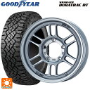 スズキ ジムニーシエラ(74系)用 225/75R16 115/112S グッドイヤー ラングラー デュラトラック RT ブラックレター オールロード RPT1 スパークルシルバー 新品サマータイヤホイール 5本セット