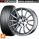 【5/9 20時〜 最大3万円OFFクーポン】ランドローバー レンジローバー イヴォーク(LZ2系)用 235/60R18 107V XL ヨコハマ ジオランダー CV G058 アーヴィン F01 ハイパーシルバー 新品サマータイヤホイール 4本セット