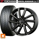 フォルクスワーゲン T-ROC(A1D)用 215/50R18 92V ヨコハマ ジオランダー CV G058 ボルベット タイプ V ミストラルアンスラサイトグロッシー 新品サマータイヤホイール 4本セット