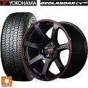 スズキ ハスラー(MR52/92S)用 165/65R15 81S ヨコハマ ジオランダー CV G058 RMPレーシング R07 ブラック/リムレッドライン 新品サマータイヤホイール 4本セット