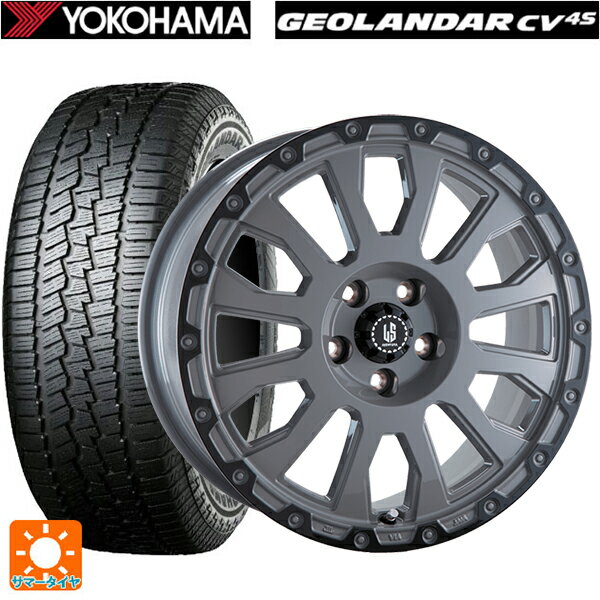 【最大3万円OFFクーポン 5/16 1:59迄】トヨタ プリウス(60系)用 195/60R17 90H ヨコハマ ジオランダー CV G058 ラ・ストラーダ アベンチュラ SGAR 新品サマータイヤホイール 4本セット