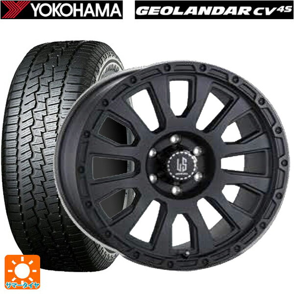 【6/11 1:59迄 全品ポイント5倍】トヨタ ハイラックス(120系)用 265/60R18 110V ヨコハマ ジオランダー CV G058 正規品 阿部商会 ラ・ストラーダ アベンチュラ WB 新品サマータイヤホイール 4本セット