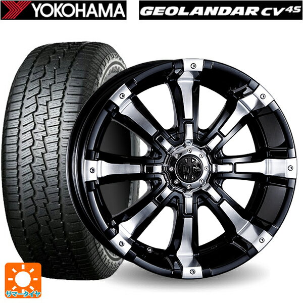 【最大3万円OFFクーポン 5/16 1:59迄】215/65R16 98H ヨコハマ ジオランダー CV G058 クリムソン MG ビースト ブラックポリッシュ 16-5.5J 国産車用 サマータイヤホイール4本セット