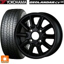 スズキ ハスラー(MR52/92S)用 165/60R15 77H ヨコハマ ジオランダー CV G058 フェニーチェ RX1 MatBK 新品サマータイヤホイール 4本セット