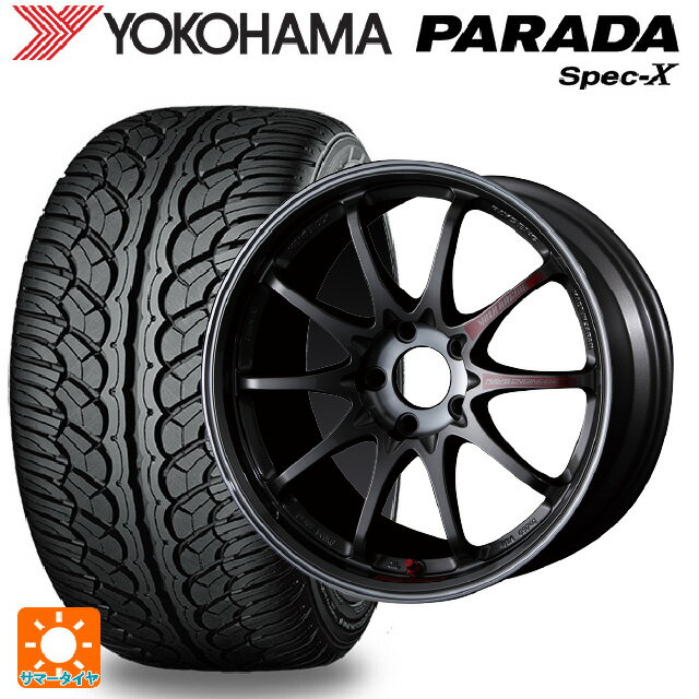 235/55R18 100V ヨコハマ パラダ PA02 レイズ ボルクレーシング CE28SL PG 18-8J 国産車用 サマータイヤホイール4本セット