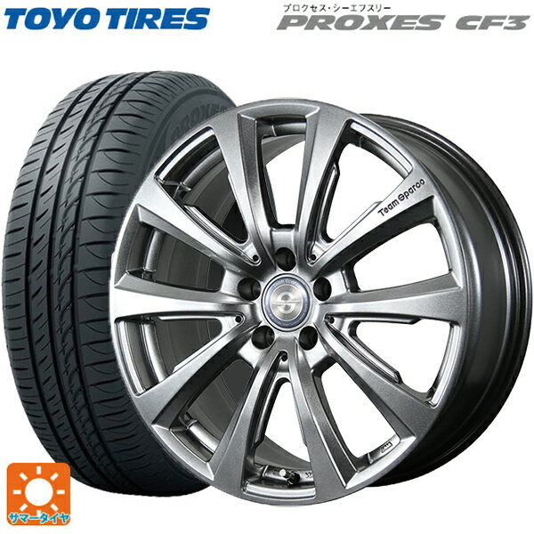 ミニ エースマン(J05)用 225/45R18 95W トーヨー プロクセス CF3 トピー チームスパルコ ヴァローザ バージョン02 MG 新品サマータイヤホイール 4本セット