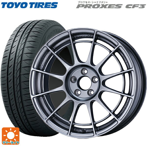 【最大3万円OFFクーポン 5/16 1:59迄】215/50R17 95V トーヨー プロクセス CF3 エンケイ レーシングレボリューション NT03RR For GR86 / BRZ Cup（NTR1775445100HS） HS 17-7.5J 国産車用 サマータイヤホイール4本セット