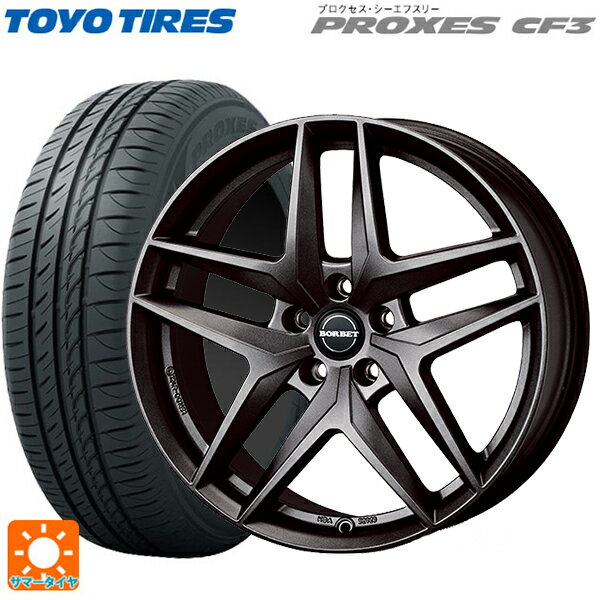 【6/22 20時〜 全品P5倍＆クーポン】アウディ S3 セダン(8V)用 225/40R18 92W トーヨー プロクセス CF3 ティーエーエス ボルベット タイプ Z ダークグレーマット 新品サマータイヤホイール 4本セット