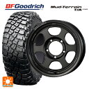 スズキ ジムニーシエラ(74系)用 225/75R16 115/112Q BFグッドリッチ マッドテレーン TA KM3 ブラックレター 正規品 ボルクレーシング TE37XT FOR J UL MT 新品サマータイヤホイール 5本セット