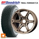 トヨタ ランドクルーザープラド(150系)用 265/70R17 115T BFグッドリッチ トレイルテレーン T/A ホワイトレター # 正規品 ボルクレーシング TE37XTR MZ 新品サマータイヤホイール 4本セット