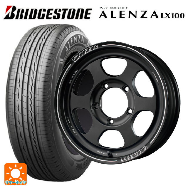 スズキ ジムニーシエラ(74系)用 215/70R16 100H ブリヂストン アレンザLX100 正規品 # ボルクレーシング TE37XT FOR J BC 新品サマータイヤホイール 5本セット