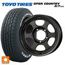 スズキ ジムニーシエラ(74系)用 215/70R16 100H トーヨー オープンカントリー A/T EX ホワイトレター ボルクレーシング TE37XT FOR J UL MT 新品サマータイヤホイール 5本セット