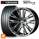 トヨタ ハリアー(80系)用 245/45R20 103W XL ★ ヨコハマ アドバンスポーツ V107 エフゼロ FZ-5 DIAMOND BLACK 新品サマータイヤホイール 4本セット