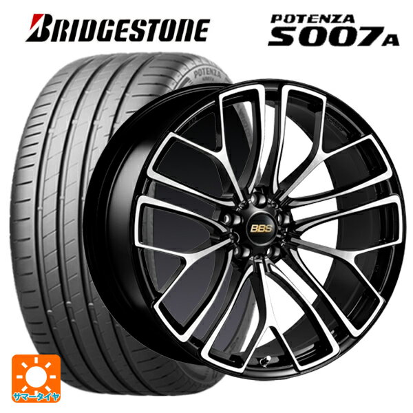 215/45R18 93Y XL ブリヂストン ポテンザ S007A 正規品 BBS RE-X BKD 18-7.5J 国産車用 サマータイヤホイール4本セット