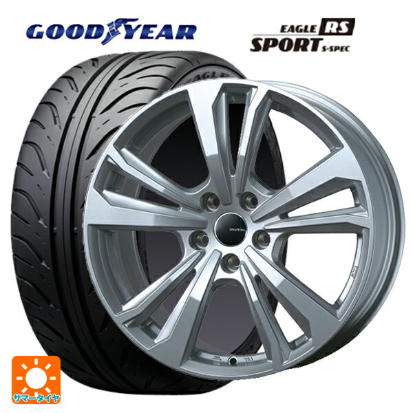 ミニ ミニクラブマン(F54)用 225/45R17 90W グッドイヤー イーグル RS スポーツ S-スペック スマートライン 365 シルバー 新品サマータイヤホイール 4本セット