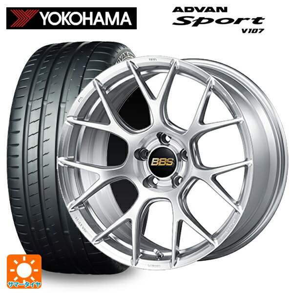 【最大3万円OFFクーポン 5/16 1:59迄】225/35R19 88Y XL ヨコハマ アドバンスポーツ V107 BBS RE-V7 DS 19-8J 国産車用 サマータイヤホイール4本セット