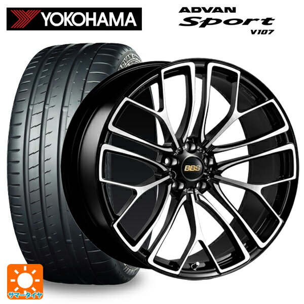 レクサス NX(20系)用 245/40R21 100Y XL ヨコハマ アドバンスポーツ V107 RE-X BKD 新品サマータイヤホイール 4本セット