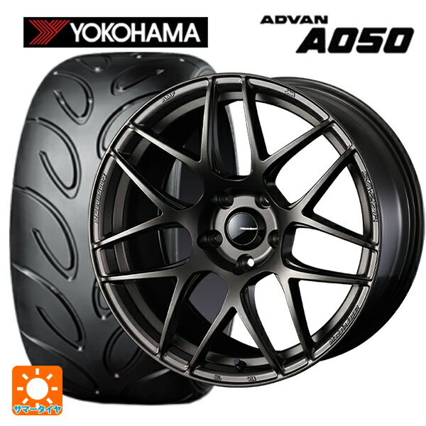 スバル WRX S4(VBH)用 255/40R18 95V ヨコハマ アドバン A050 正規品 ウェッズ ウェッズスポーツ SA27R EJ-BRONZE 新品サマータイヤホイール 4本セット